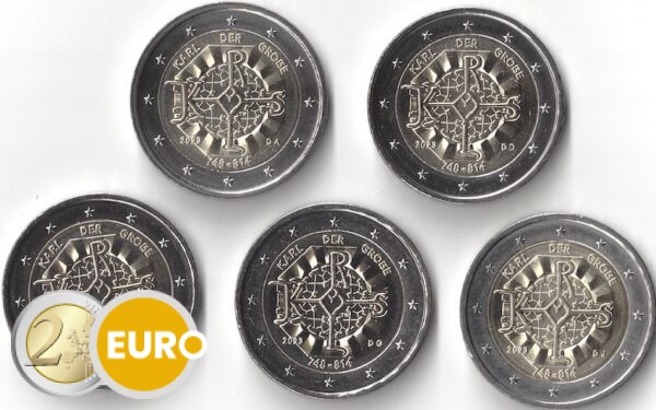 2 euro Duitsland 2023 - ADFGJ Karel de Grote UNC