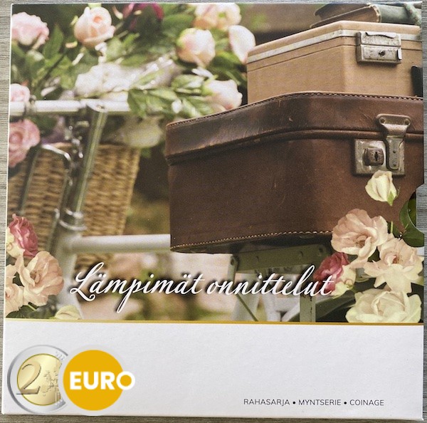 Serie de euro BU FDC Finlandia 2023 Serie Felicidades