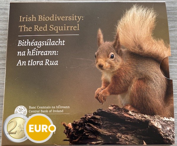 Serie de euro BU FDC Irlanda 2023 Biodiversidad