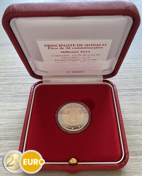 2 euros Monaco 2023 - Rainier III BE Proof