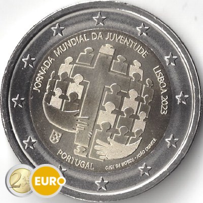 2 Euro Portugal 2023 - Weltjugendtag Lissabon UNZ