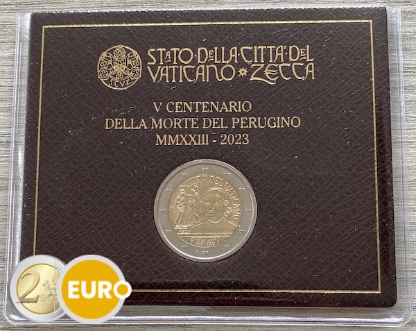 2 Euro Vatikan 2023 - Perugino Stgl.