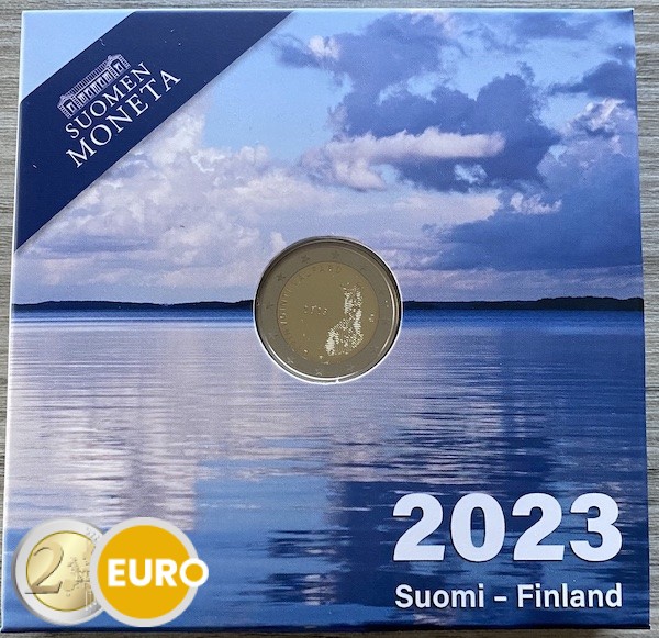 2 euros Finlandia 2023 - Servicios sociales y de salud BE Proof