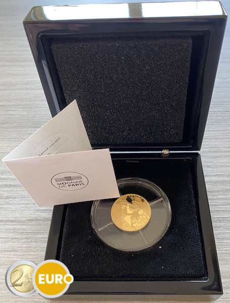 50 Euro Frankreich 2023 - 100 Jahre Disney – Mickey Maus PP Gold