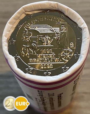 Rolle 2 Euro Slowakei 2023 - Expresspost zu Pferd