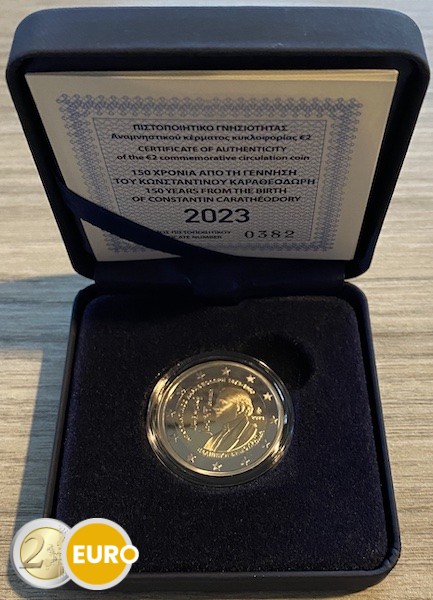 2 euro Greece 2023 - Constantin Carathéodory BE Proof