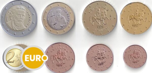 Euro set UNC Bulgaria 2026