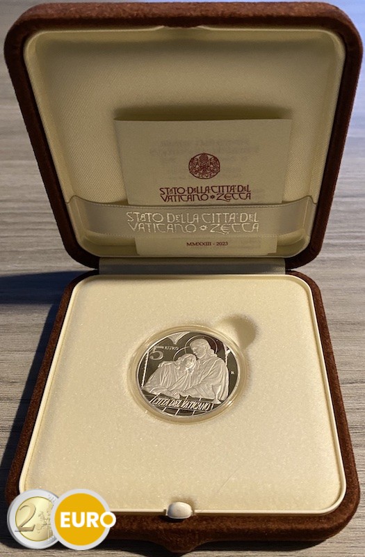 5 euro Vaticaan 2023 - Heilige Johannes BE Proof Zilver