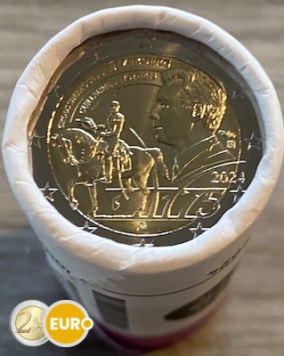 Rollo 2 Euro Luxemburg 2024 - 175. Todestag von Großherzog Wilhelm II