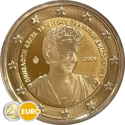 2 euro Greece 2024 - Penelope Delta UNC