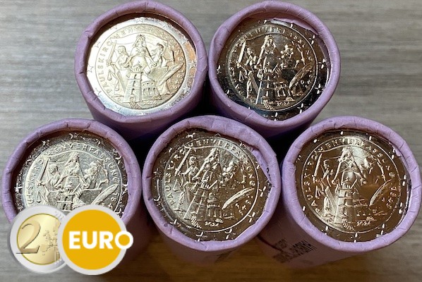 Rollo 2 euros Alemania 2024 - ADFGJ 175 años de la Constitución alemana