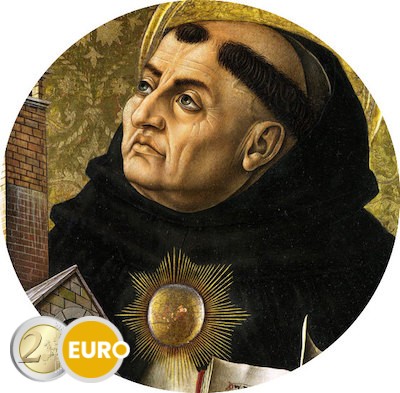 2 euro Vatican 2024 - Thomas Aquinas BU FDC