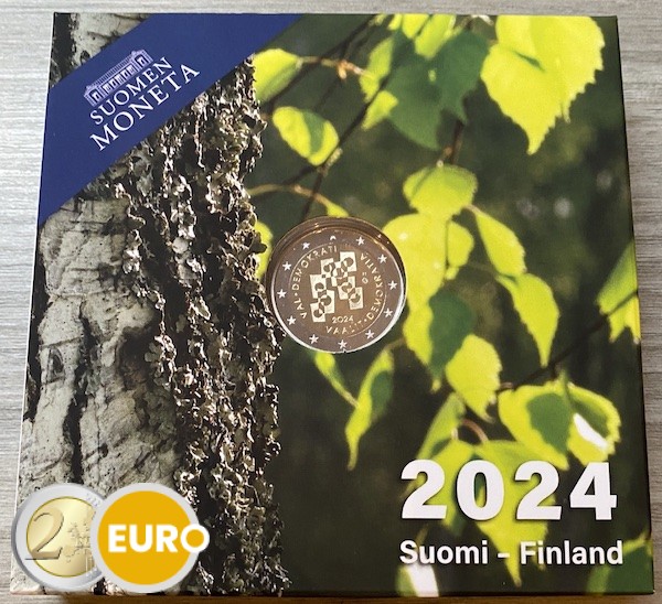 2 euros Finlandia 2024 - Elecciones y democracia BE Proof