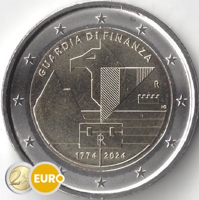2 euros Italia 2024 - Guardia Financiera UNC