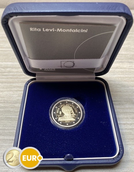2 euros Italia 2024 - Rita Levi-Montalcini BE Proof