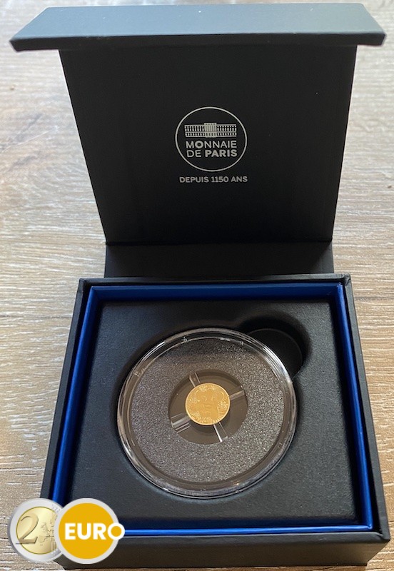 5 euro Frankrijk 2024 - 30 jaar Lion King BE Proof goud