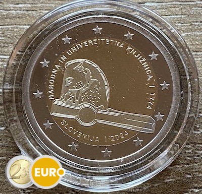 2 Euro Slowenien 2024 - Universitätsbibliothek PP