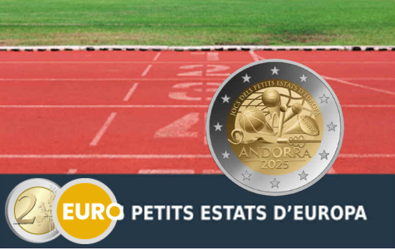 2 euro Andorra 2025 - Games of the Small States of Europe BE Proof