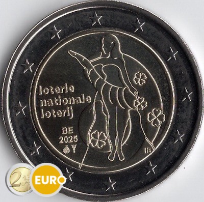 2 euros Bélgica 2025 - Lotería Nacional UNC