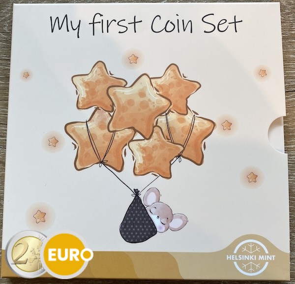 Serie de euro BU FDC Finlandia 2025 serie bebé
