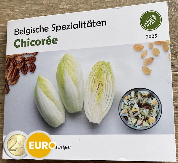 Série euro BU FDC Belgique 2025 Chicorée - WMF