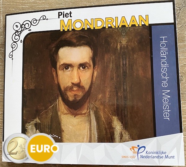 Série euro BU FDC Pays-Bas 2025 Mondriaan - WMF