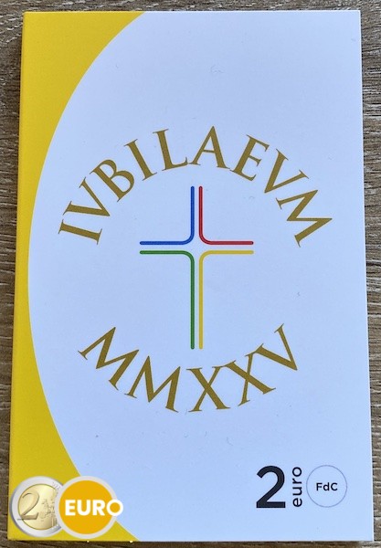 2 euros Italie 2025 - Année Sainte Jubilé BU FDC Coincard