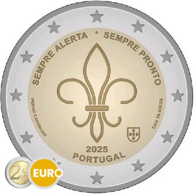 2 euros Portugal 2025 - Scouts y Movimientos Juveniles UNC
