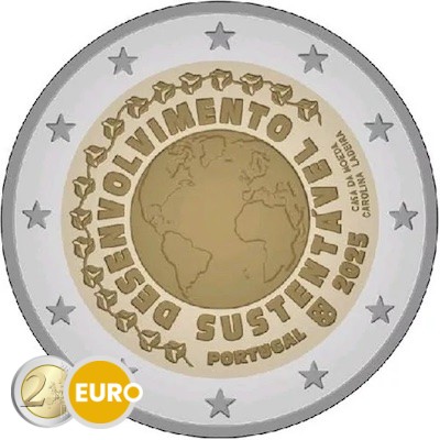 2 euros Portugal 2025 - Desarrollo sostenible UNC