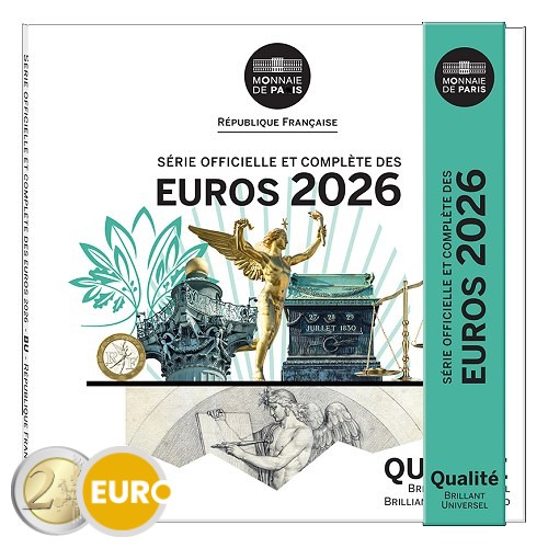 Euro set BU FDC France 2026