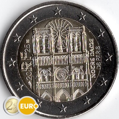 2 euro France 2025 - Notre Dame of Paris UNC