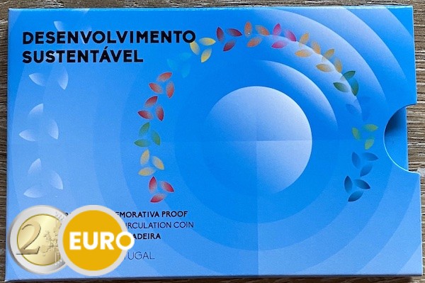 2 euros Portugal 2025 - Développement durable BE Proof