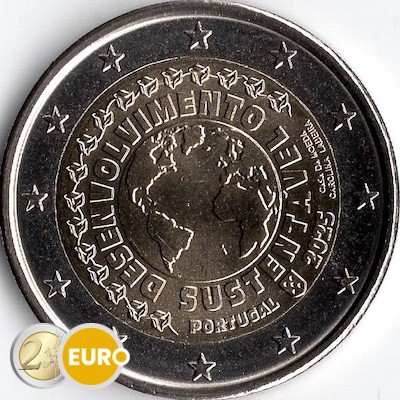 2 euros Portugal 2025 - Développement durable UNC