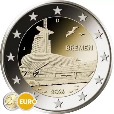 2 euro Germany 2026 - Bremen Climate House UNC