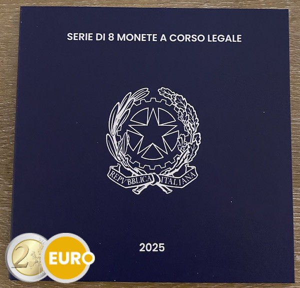 Euro set BU FDC Italy 2025