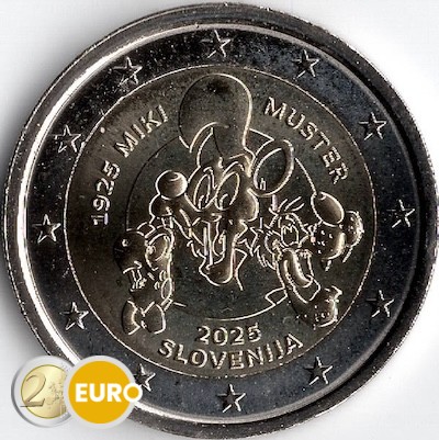 2 euro Slovenia 2025 - Miki Muster UNC