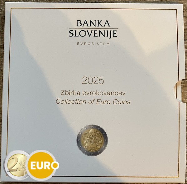 Euro set BE Proof Slovenië 2025