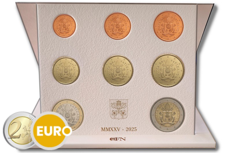 Euro set BU FDC Vatican 2025