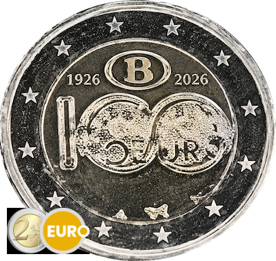 2 euro Belgium 2026 - NMBS / SNCB UNC