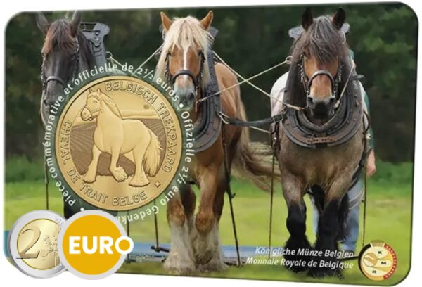 2,50 euro Belgium 2026 - Belgian Draught BU FDC Coincard FR