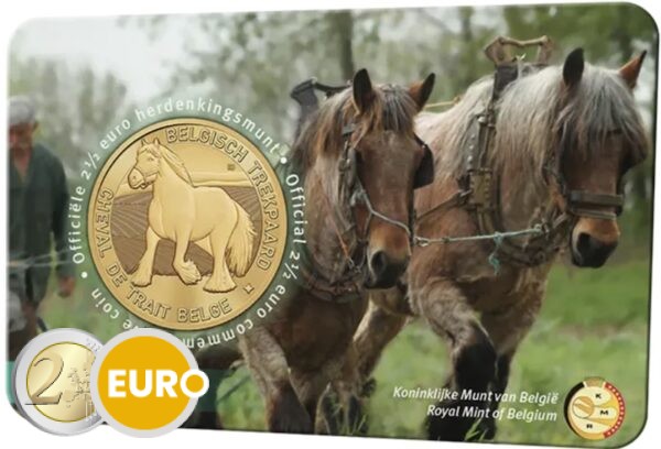 2,50 euro Belgium 2026 - Belgian Draught BU FDC Coincard NL