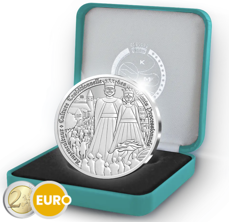 20 euro Belgium 2026 - Giant culture BE Proof Silver