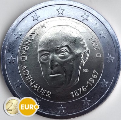 2 euro Germany 2026 - Konrad Adenauer UNC