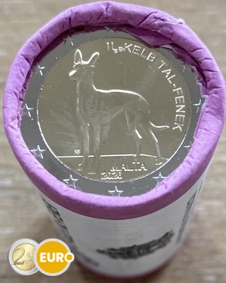 Roll 2 euro Malta 2026 - Pharaoh Hound