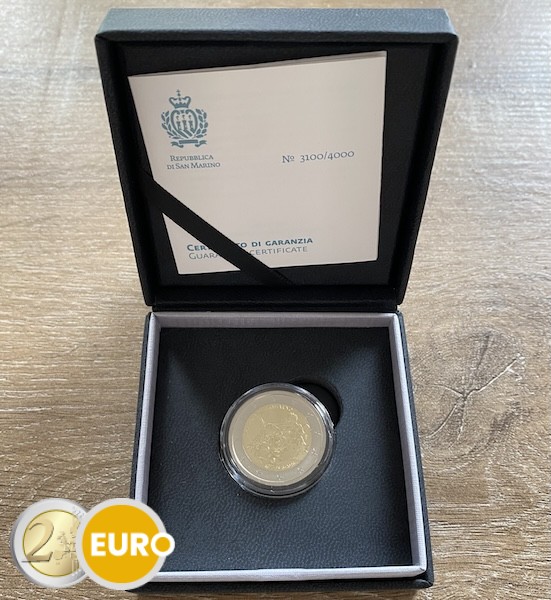 2 euro San Marino 2026 - Titiaan Tiziano Vecellio BE Reverse Proof