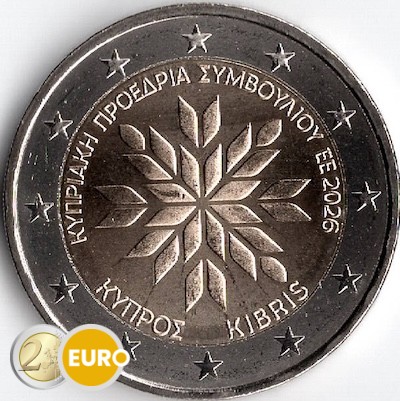 2 euro Cyprus 2026 - EU Presidency UNC