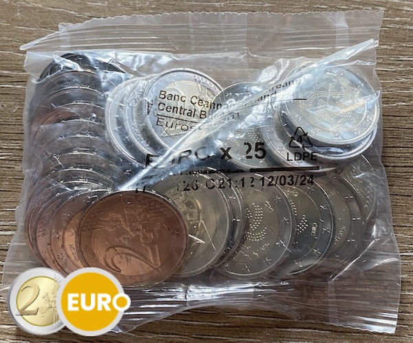 Roll bag 2 euro Ireland 2026 - EU Presidency UNC
